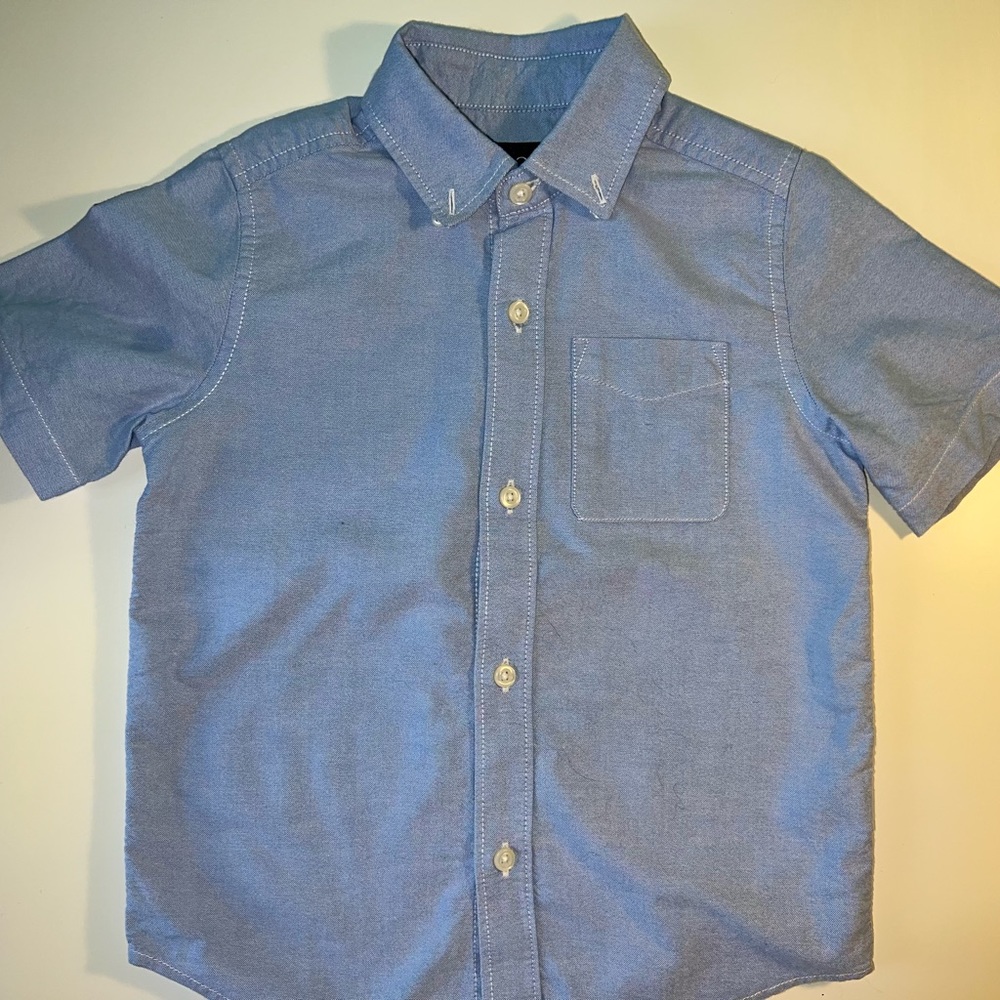 Toddler Boys Uniform Button Down Shirt
